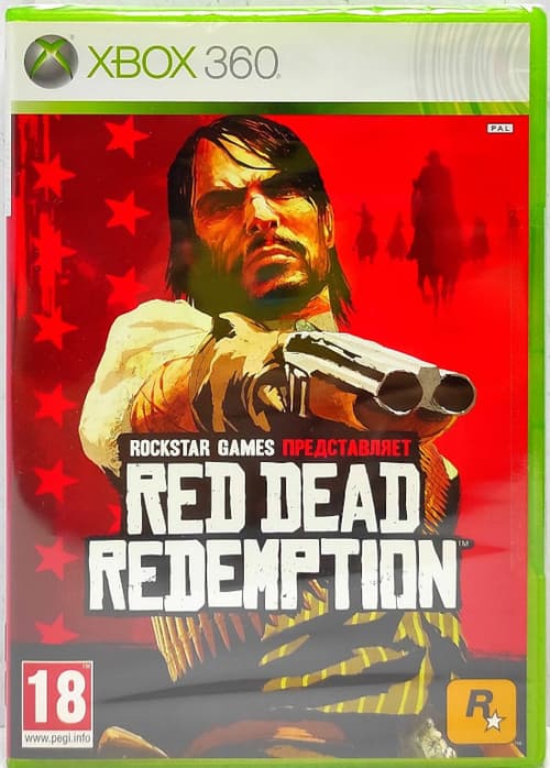 Обложка диска Red Dead Redemption. Изображение принадлежит Rockstar Games.
