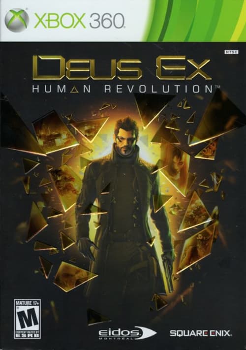 Обложка диска Deus Ex: Human Revolution. Изображение принадлежитEidos и Square Enix.