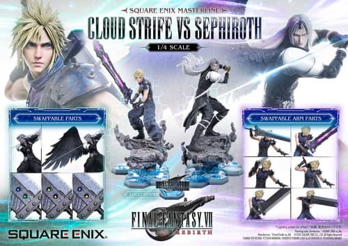 Los derechos de las imágenes pertenecen a Square Enix, Prime 1 Studio, Tetsuya Nomura, Yoshitaka Amano
