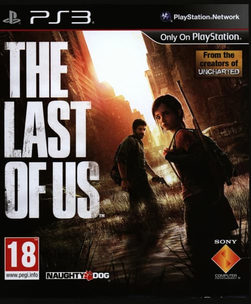 Обложка диска The Last of Us для PlayStation 3