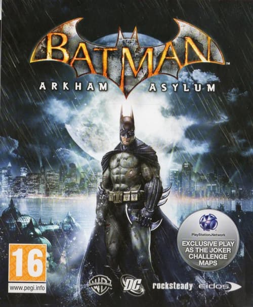Обложка диска Batman: Arkham Asylum для PlayStation 3
