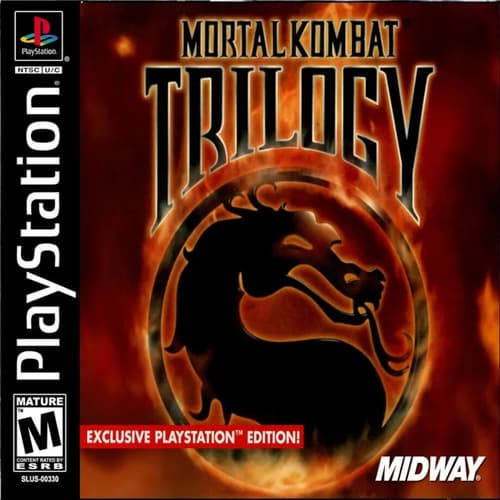 Обложка диска Mortal Kombat Trilogy для PlayStation