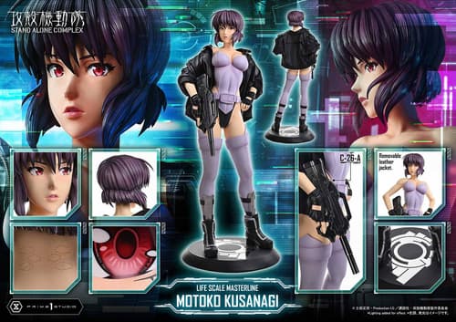Права на изображения принадлежат Масамунэ Сиро, Production I.G, Kodansha и Prime 1 Studios