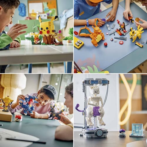 Los derechos de las imágenes pertenecen a Lego Group, Game Freak, Creatures y Nintendo