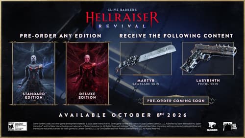 Saber Interactive / Clive Barker's Hellraiser: Revival