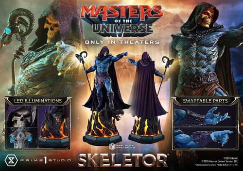Los derechos de las imágenes pertenecen a Mattel, Amazon Content Services y Prime 1 Studio