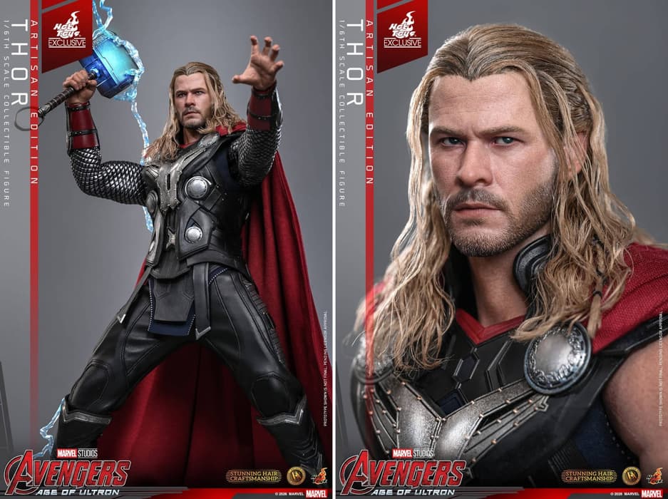 Los derechos de las imágenes pertenecen a Marvel y Hot Toys