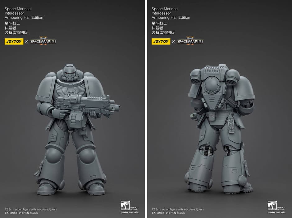 Front and back view