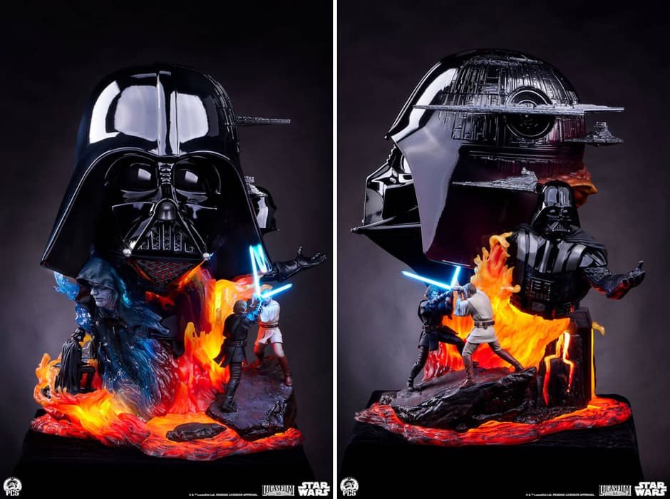 Los derechos de las imágenes pertenecen a Lucasfilm y Premium Collectibles Studio