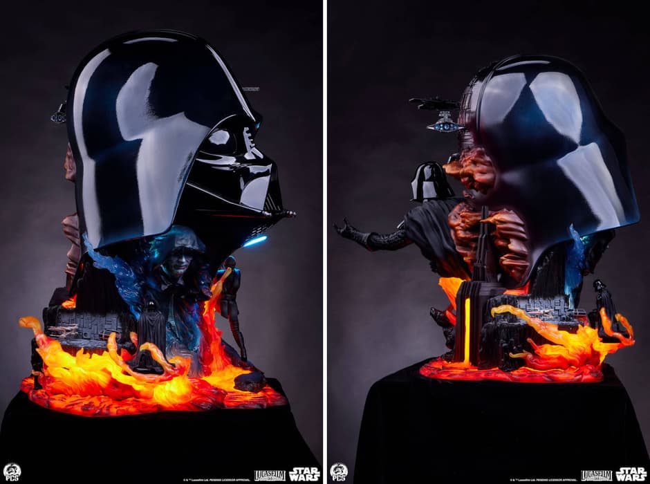 Los derechos de las imágenes pertenecen a Lucasfilm y Premium Collectibles Studio