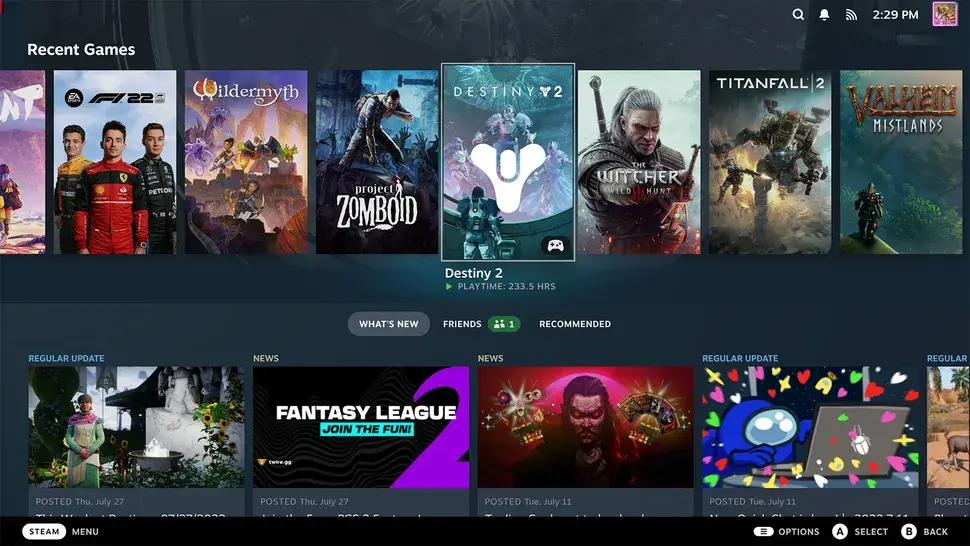 Big Picture, Valve
