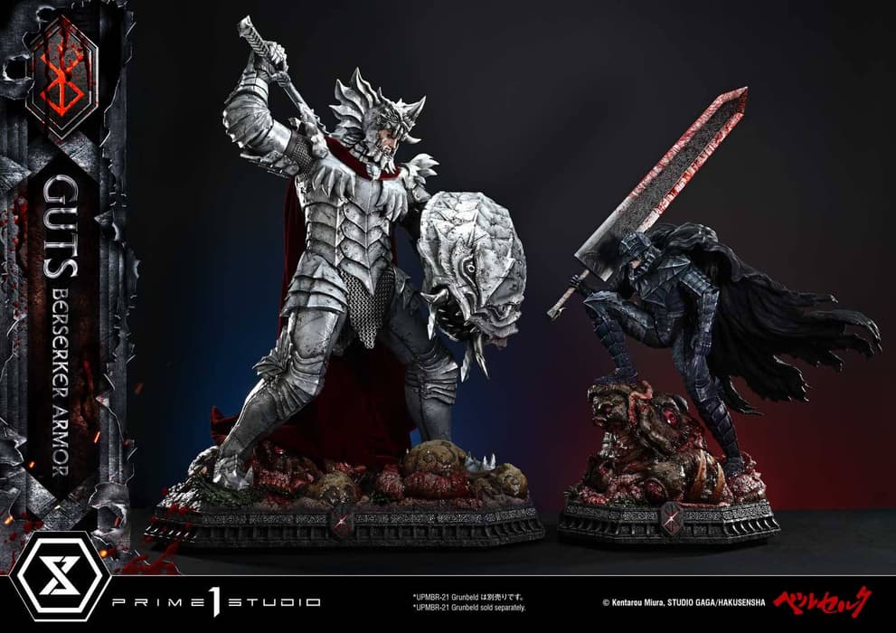 Los derechos de las imágenes pertenecen a Kentarou Miura, STUDIO GAGA, HAKUSENSHA, Prime 1 Studio
