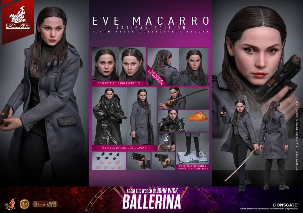 Права на изображения принадлежат Lions Gate Entertainment и Hot Toys