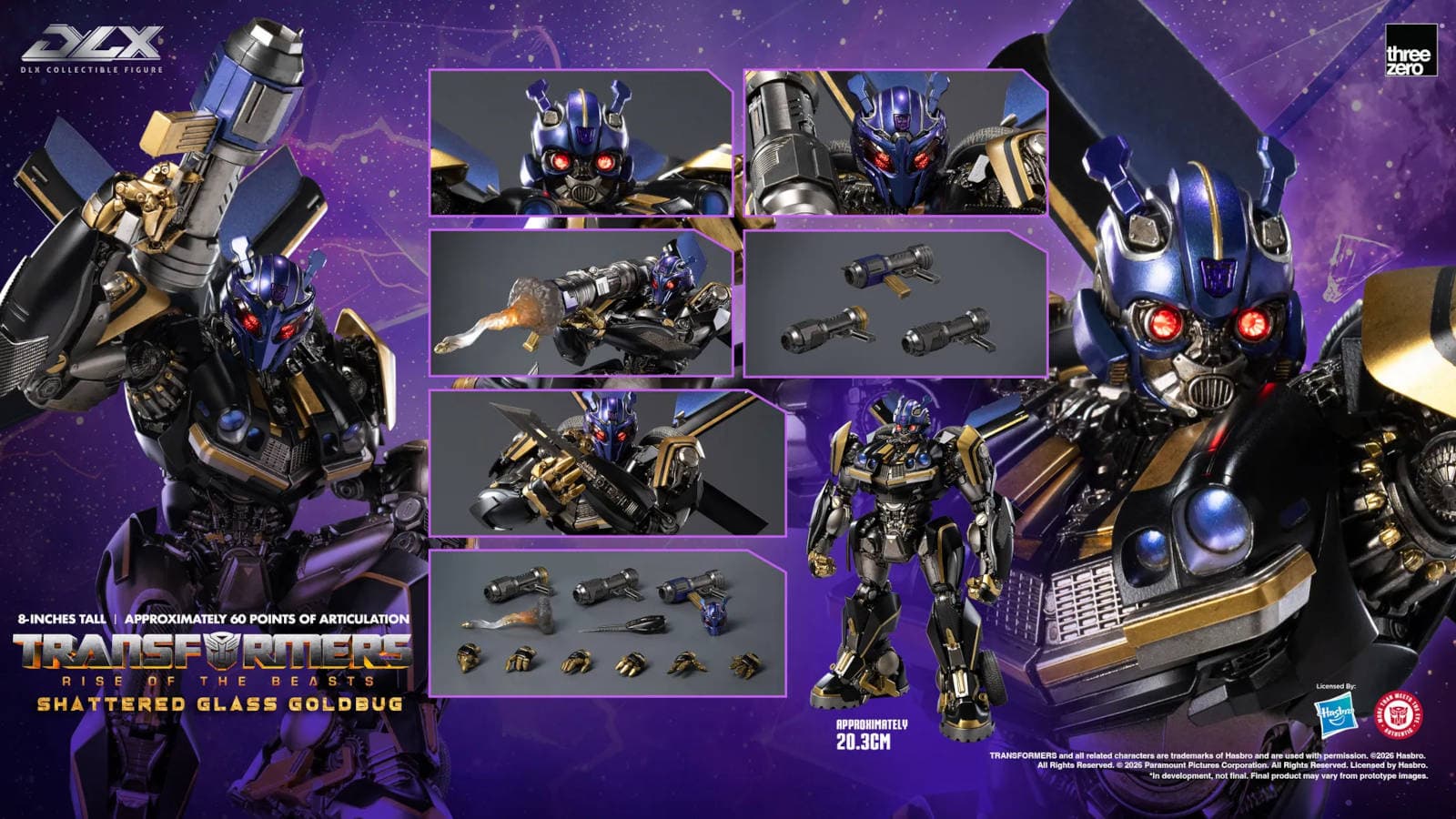 Права на изображения принадлежат Hasbro, Paramount Pictures Corporation и Threezero