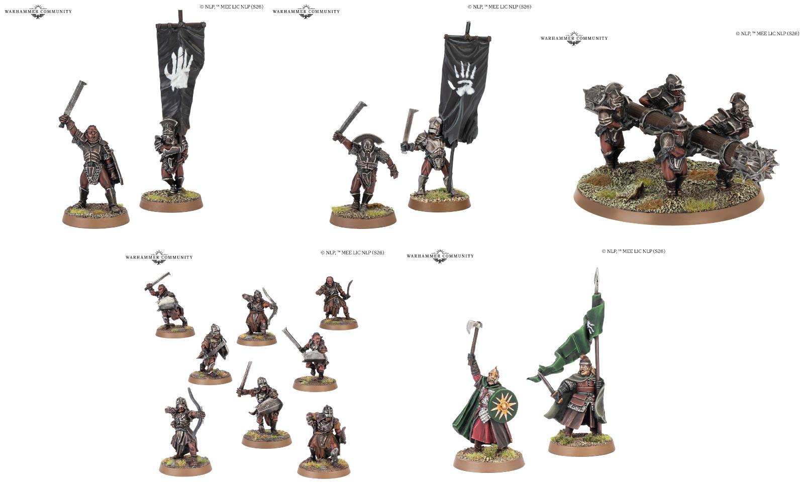 Права на изображения принадлежат Middle-earth Enterprises и Games Workshop