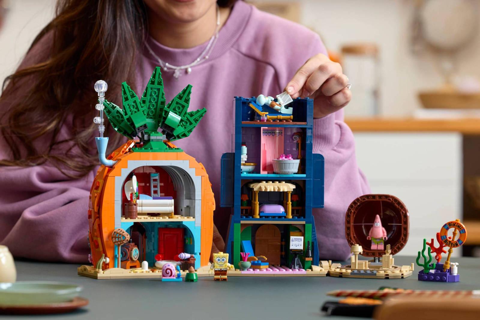 Права на изображения принадлежат Nickelodeon и LEGO Group