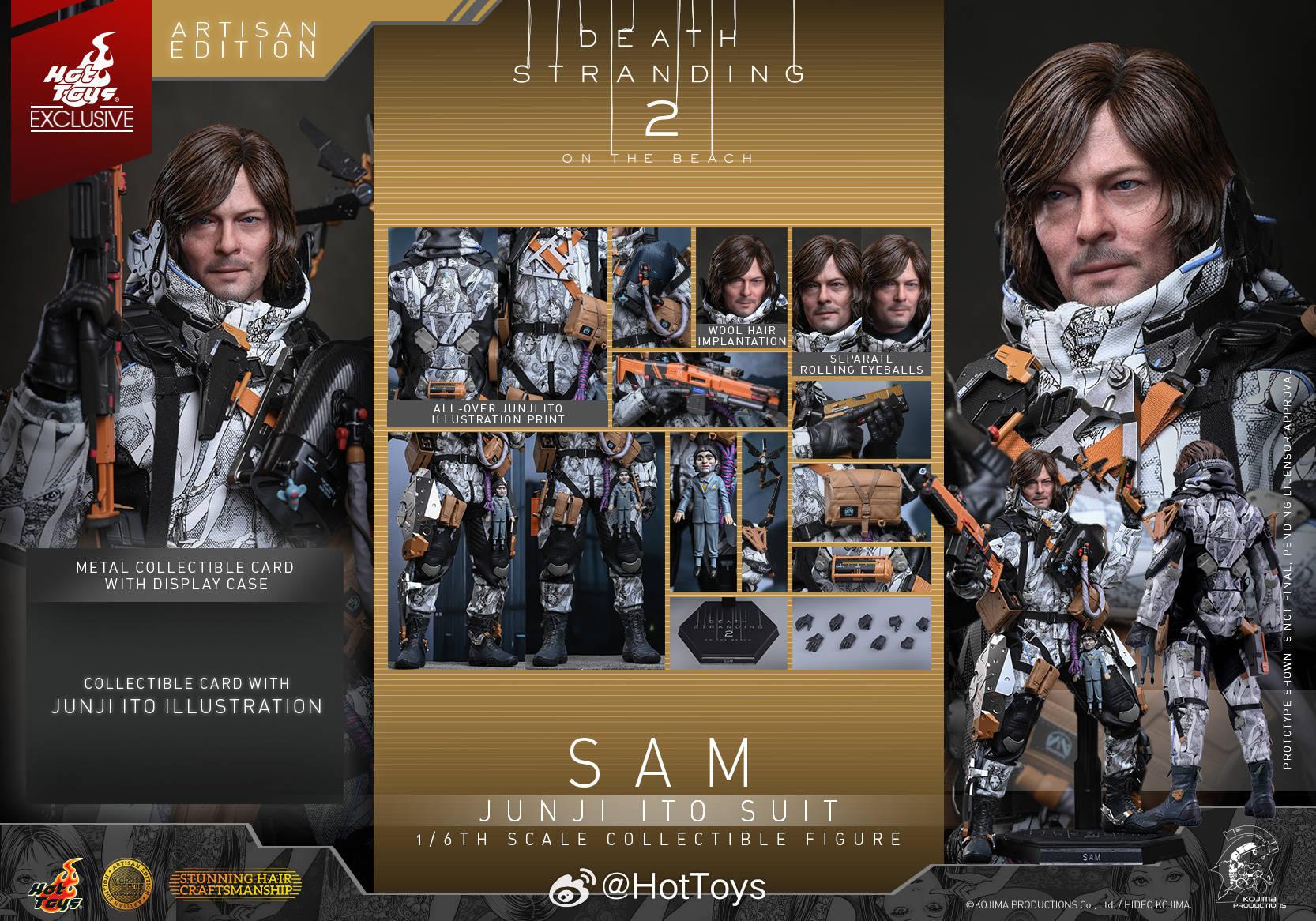 Права на изображения принадлежат Kojima Productions, Hot Toys, Hideo Kojima и Junji Ito
